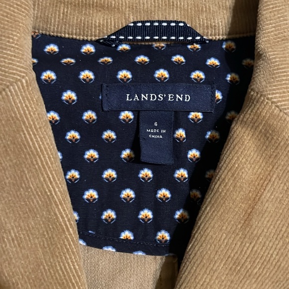 Like new corduroy blazer from Land’s End - Picture 3 of 8